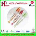 Silicone Tipped Kitchen Tong, Various Colors are Available, Measures 9-inch
